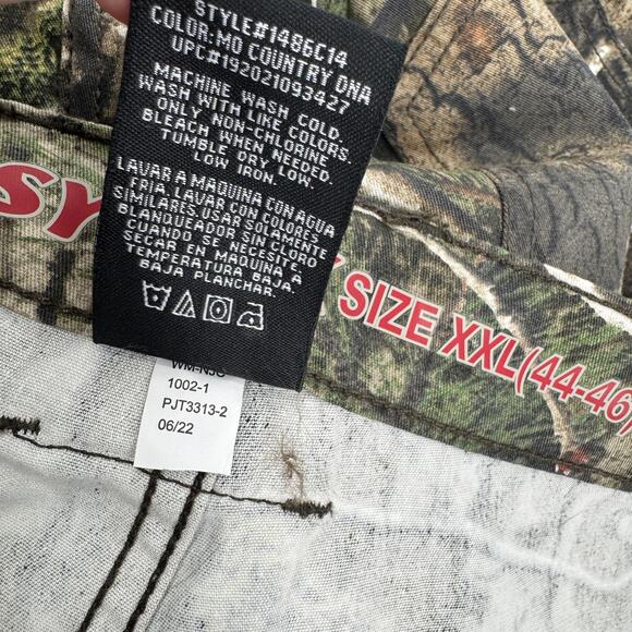 Mossy Oak Pants Mens XXL Camo Cargo Country DNA 6 Pocket Outdoor Hunting - Picture 8 of 9